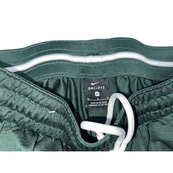 Nike Dri-FIT Michigan State Spartans Elite Basketball Shorts Green White Men’s M - Picture 4 of 7